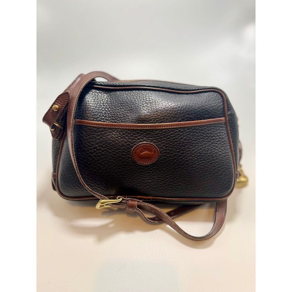 Vintage Dooney & Bourke Pebbled All Weather Leather Crossbody Bag